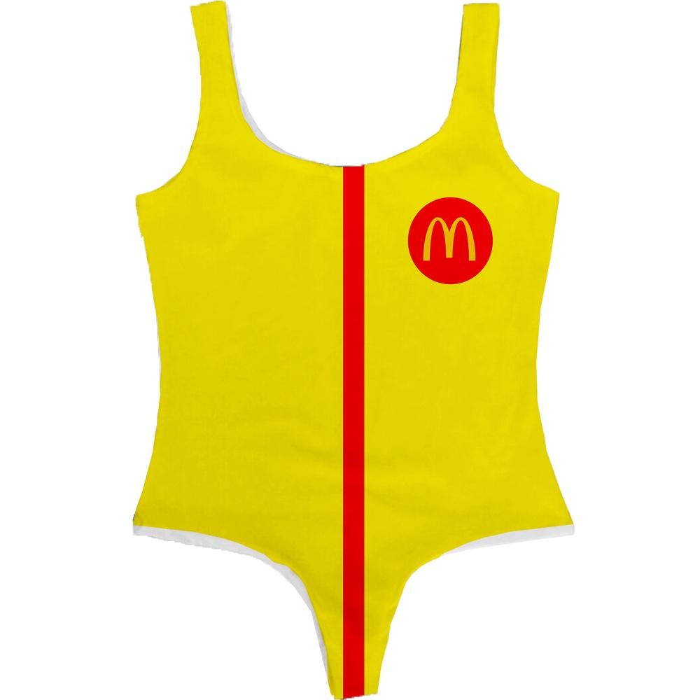 Body Feminino RONALD MCDONALD FANTASIA (0129) | Shopee Brasil