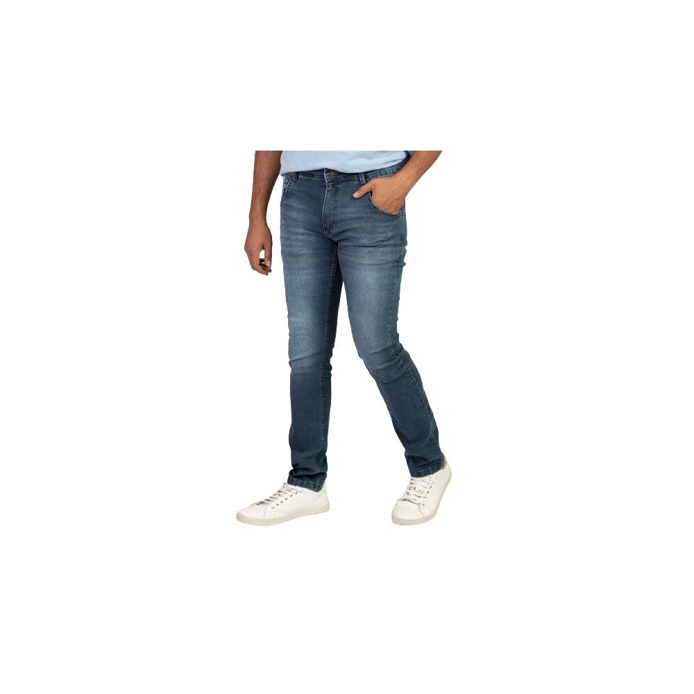 Calça Jeans 5 Bolsos Slim Aur C - JONNY SIZE - Calças Jeans