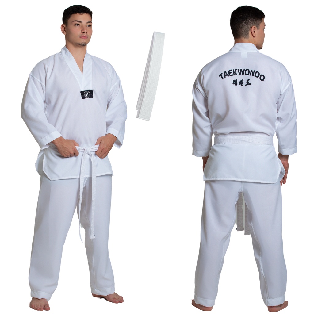 Roupa best sale taekwondo infantil