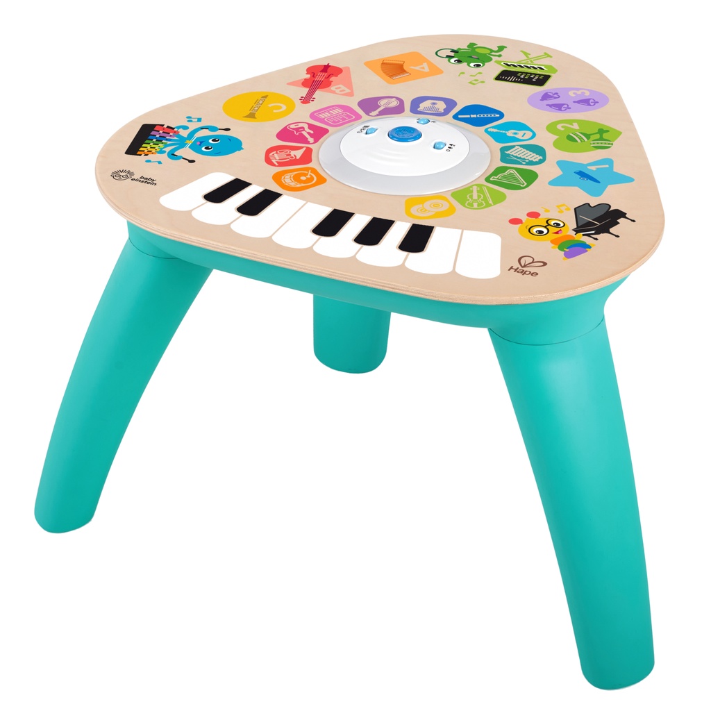 Piano Infantil Toque Inteligente Madeira Colorido Baby Einst