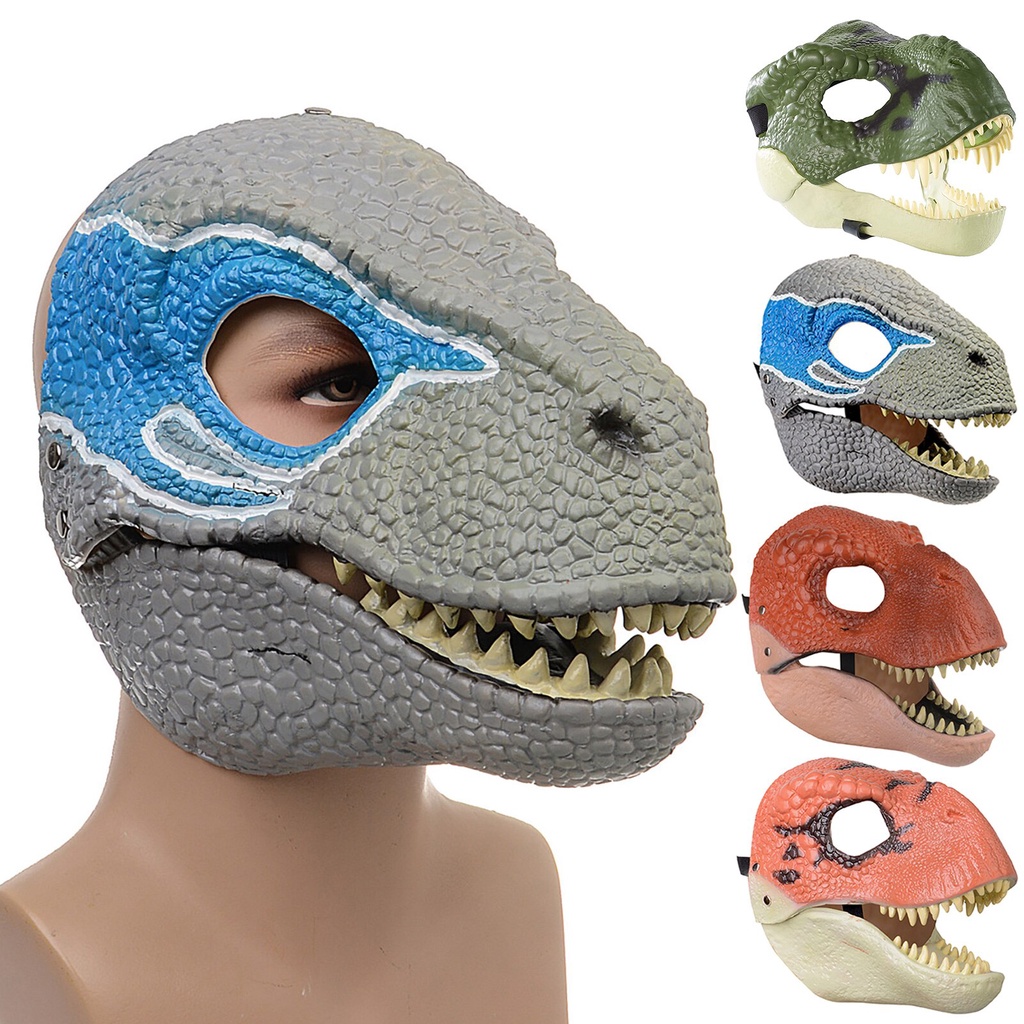3d dinossauro máscara papel jogar adereços holloween cosplay