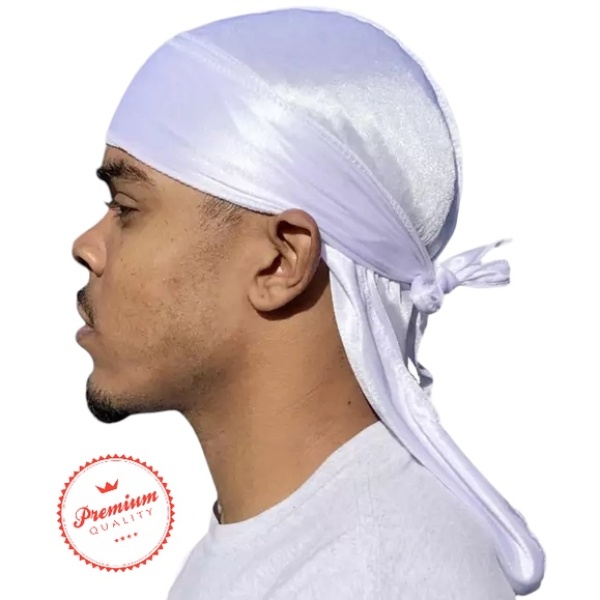 Bandana Durag Branca Rap Ponto Com